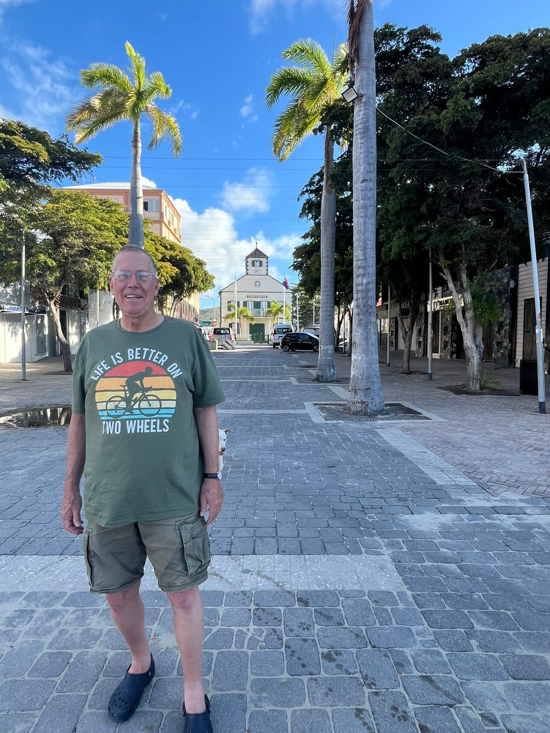 Customer photo review of Life Is Better On Two Wheels T-Shirt