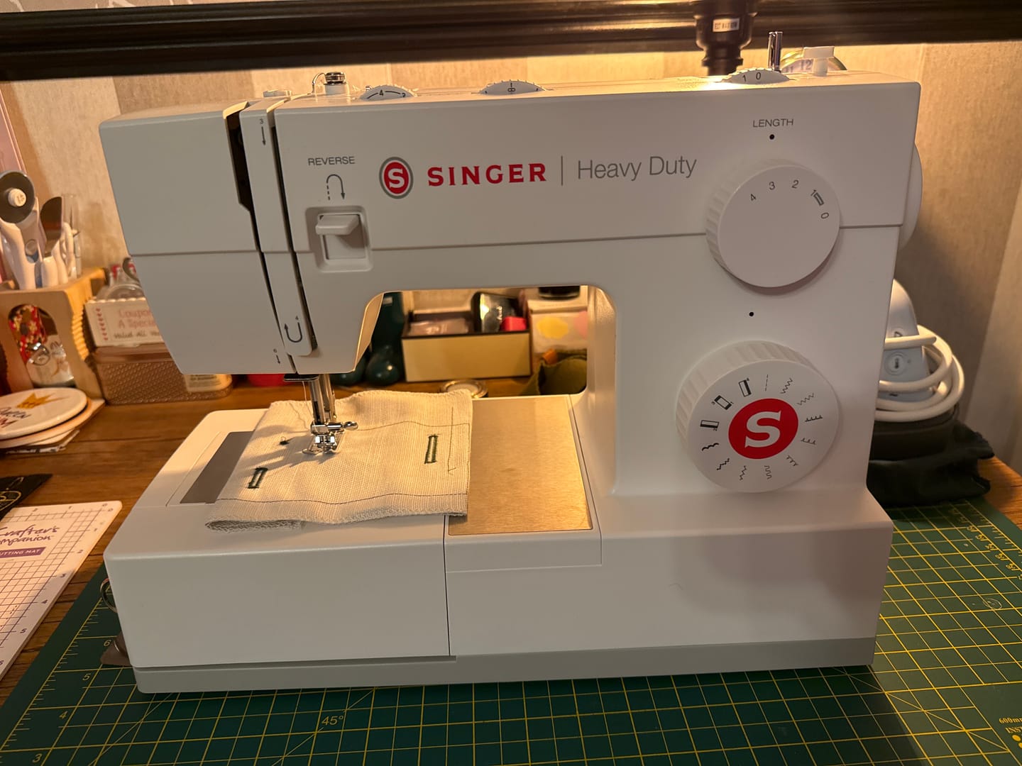 Customer photo review of Singer Heavy Duty 5511 - Ex Display