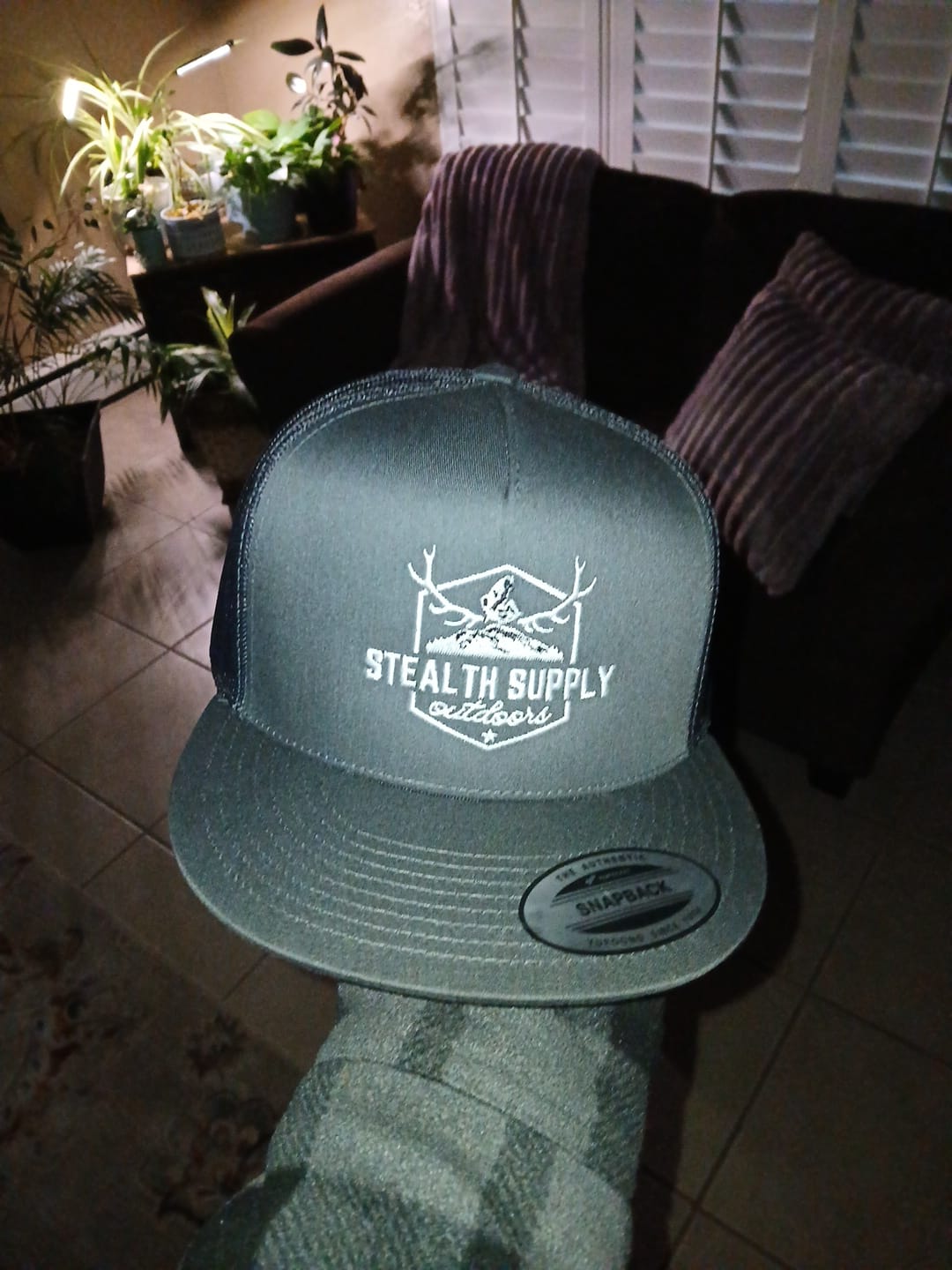 Customer photo review of Outdoors Flat Bill