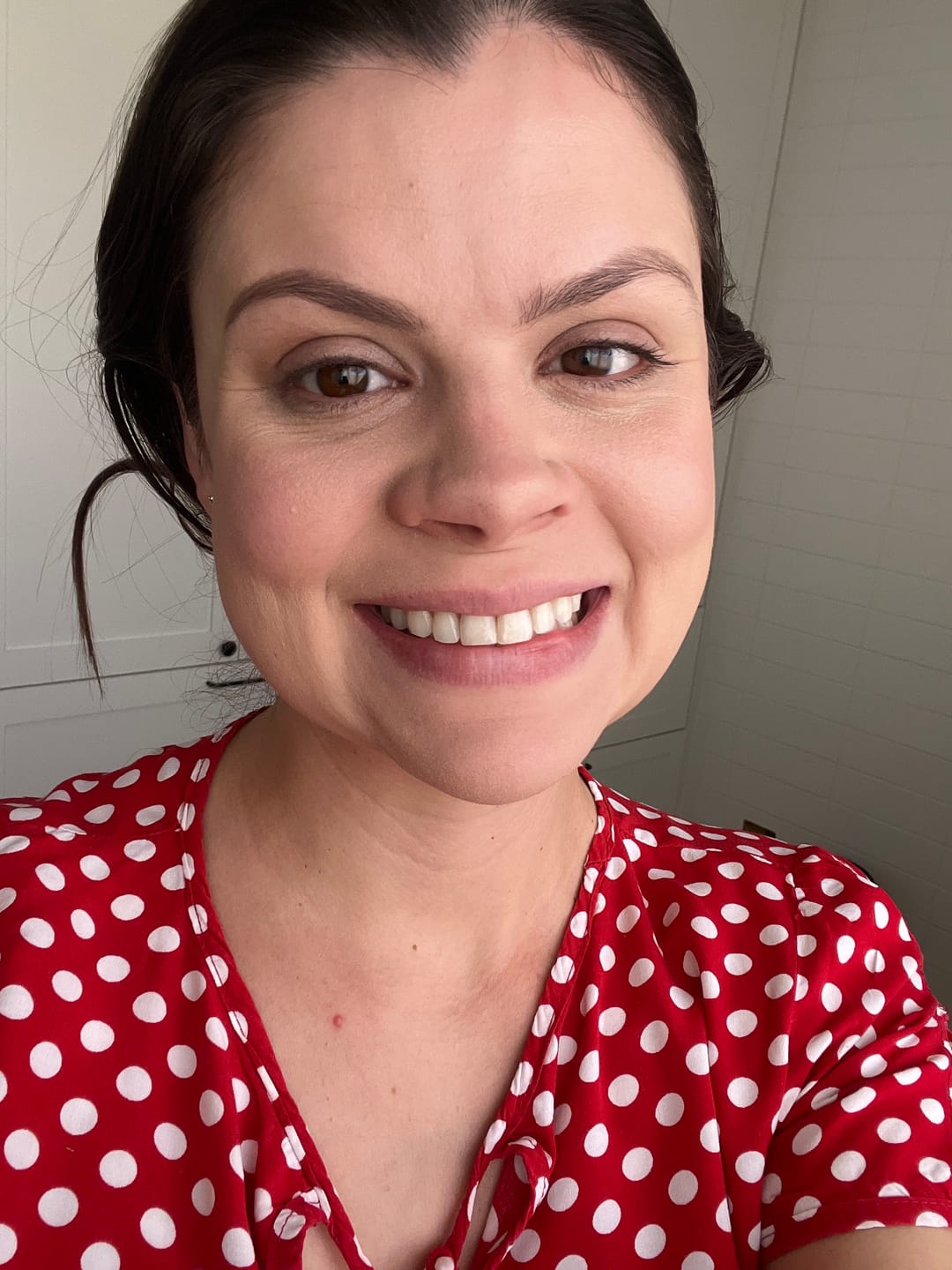 Customer photo review of Máscara Big No Panda Brown Vizzela - Marrom