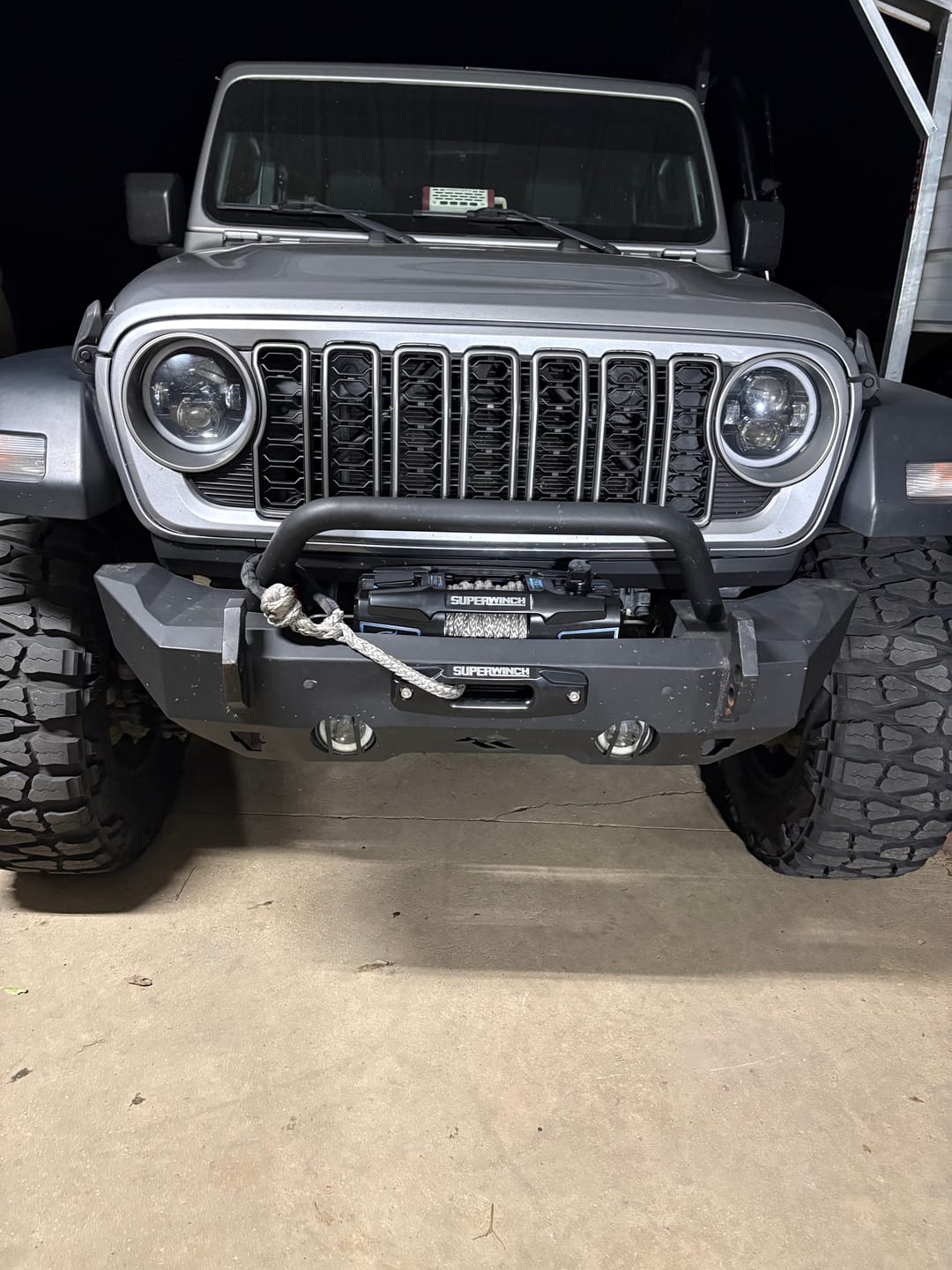Customer photo review of 18-25 OEM Color Matched Front Grille for Wrangler JL/Gladiator JT