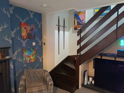 Customer photo review of Robert the Bruce Sword