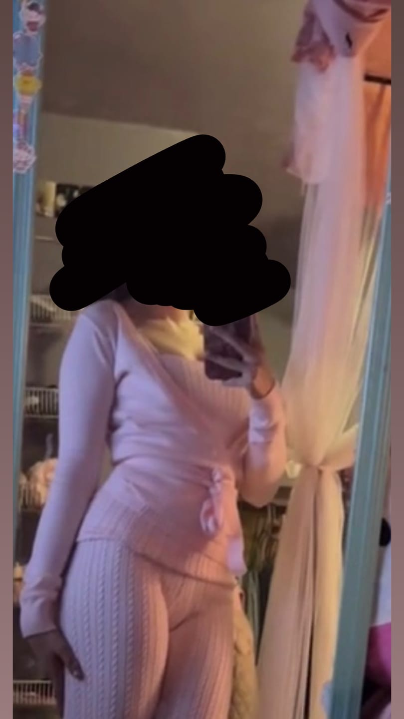 Customer photo review of Ballet Knit Wrap Cardigan