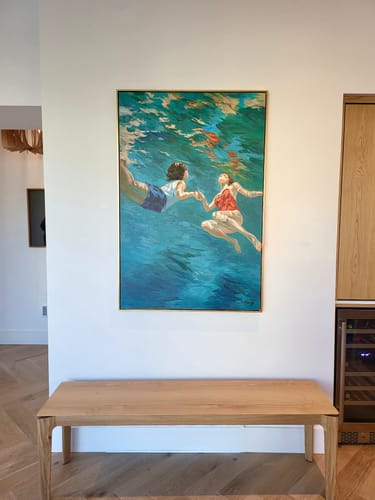 Customer photo review of People Canvas Art #PE473