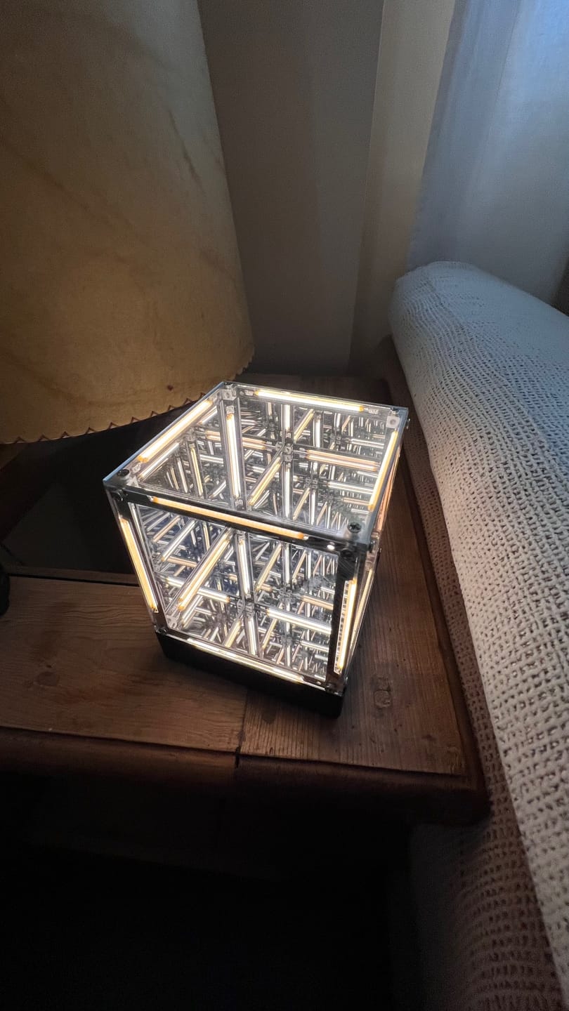 Customer photo review of Infinity LED Cube 5D effect