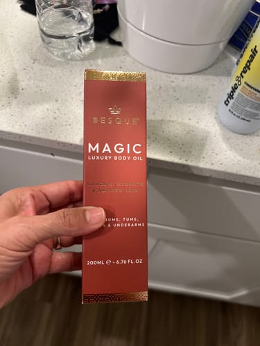Customer photo review of Besque® Magic Body Oil XL - 200ml