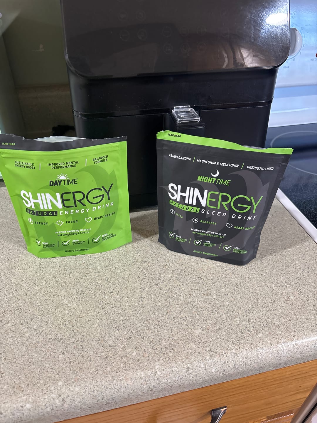 Customer photo review of Shinergy Daytime Drink