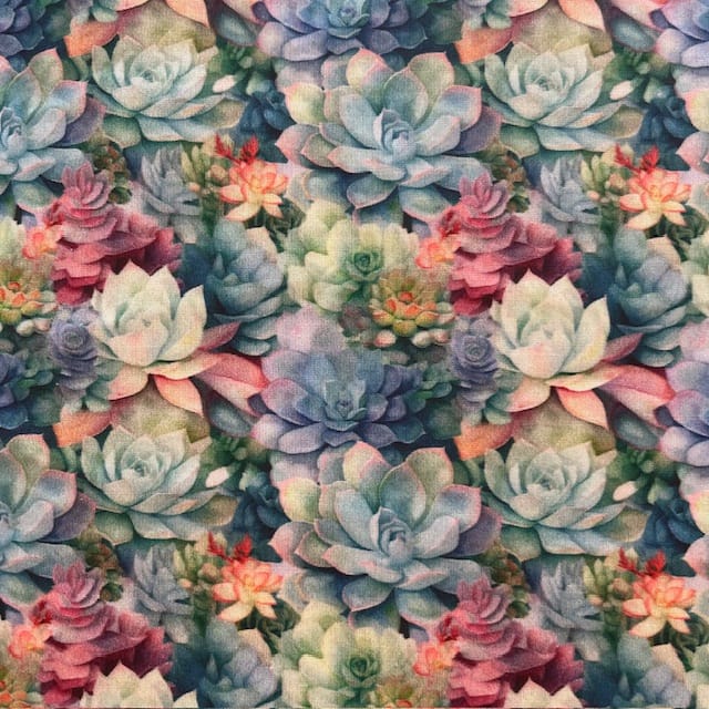 Customer photo review of Succulents & Cacti Pattern #7 Fabric