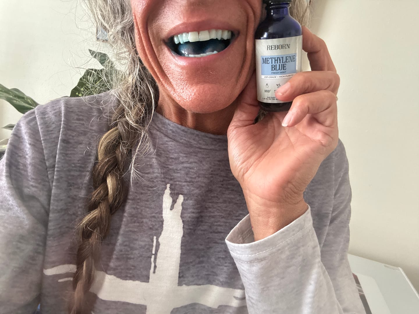 Customer photo review of Methylene Blue Tincture