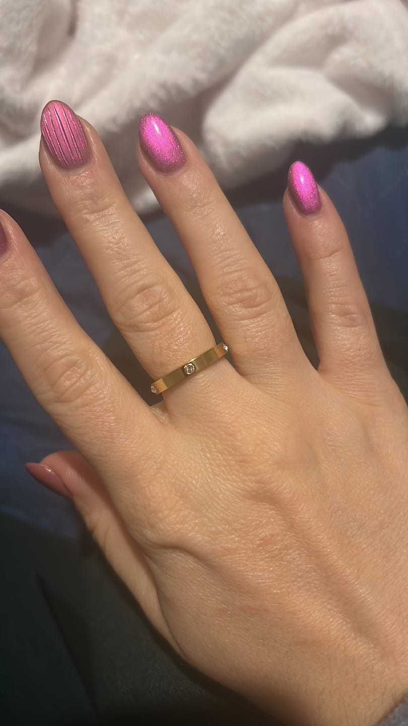 Customer photo review of Eternity Stacking Ring