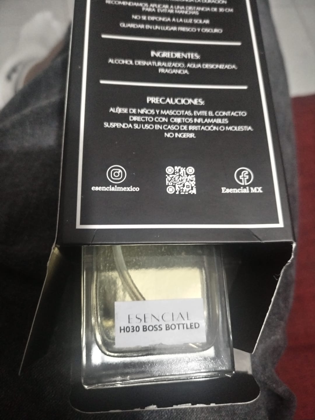 Customer photo review of H030 Inspirado en: Boss Bottled - Hugo Boss