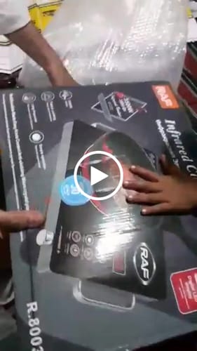 Customer video review of RAF Infrared Electric Stove - Russia Lot - 1 Year Warranty