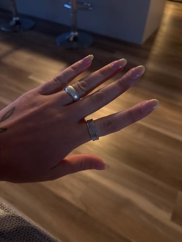 Customer photo review of Mirage Ring - Silver