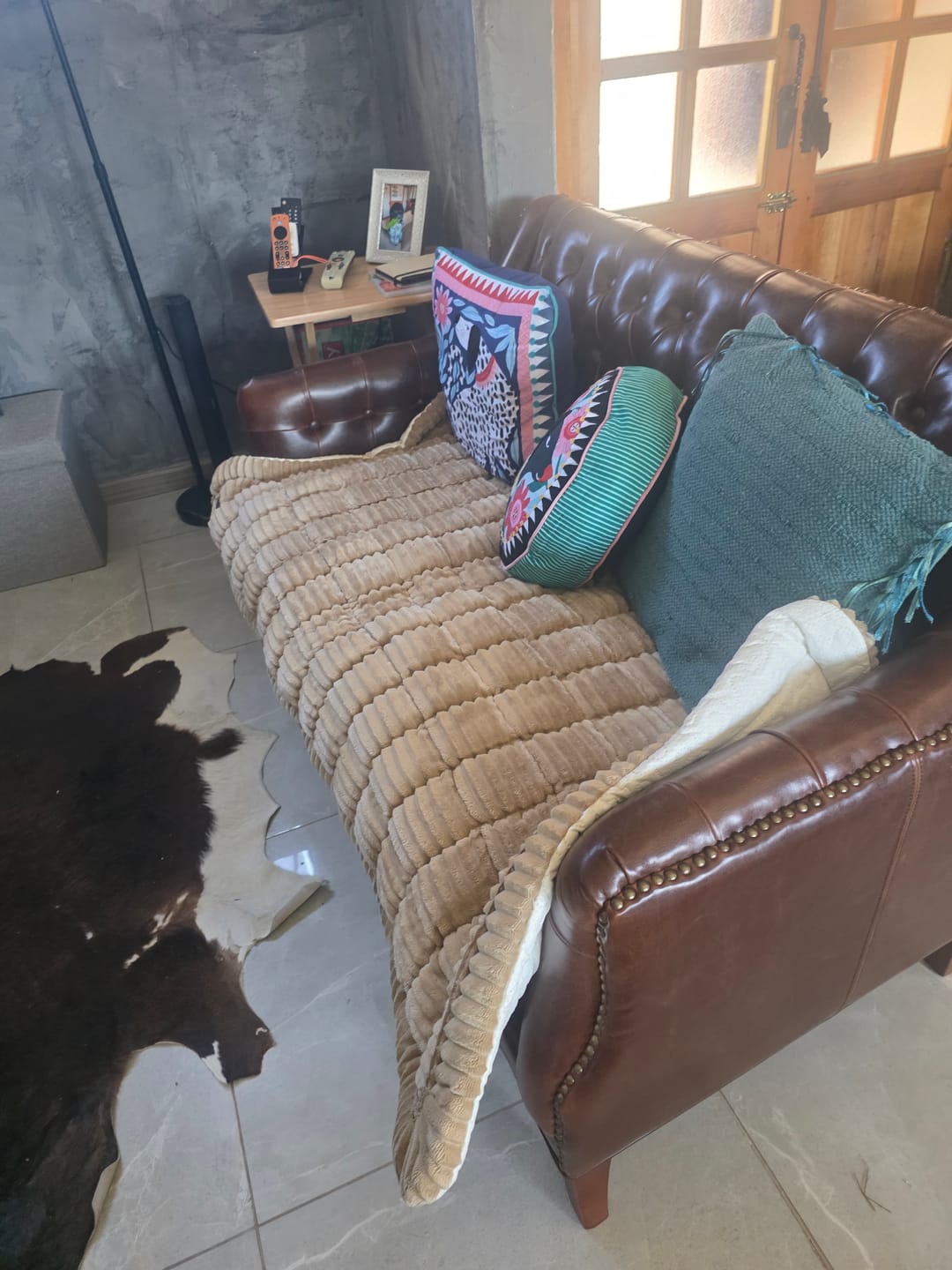 Customer photo review of Majestuoso · Protector Premium para Sofá