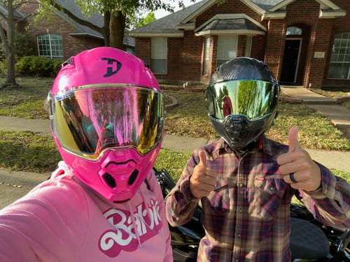 Customer photo review of D.O.T. & ECE Daytona C6- Hi-Gloss Pink