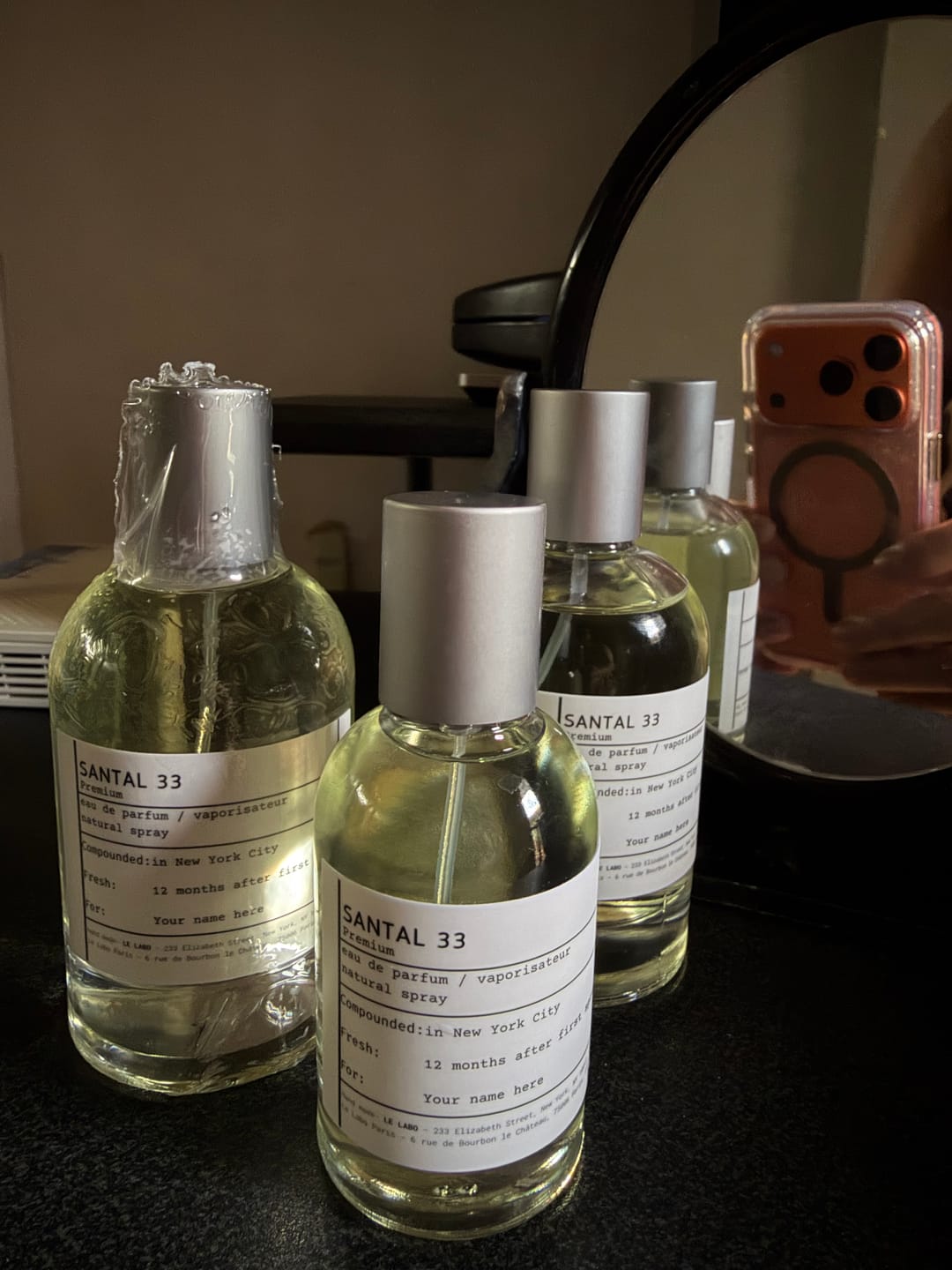 Customer photo review of Le Labo Fragrance