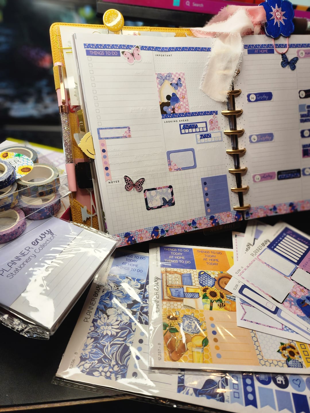 Customer photo review of Planner Sticker & Accessory Subscription + 2 Sets Washi/Month - #SUB003 - Sign up by the 20th to get the next box!