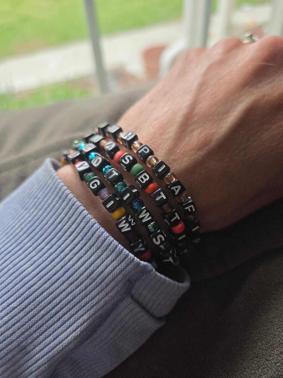 Customer photo review of The Lord your God is with you wherever you go. VERSELET®