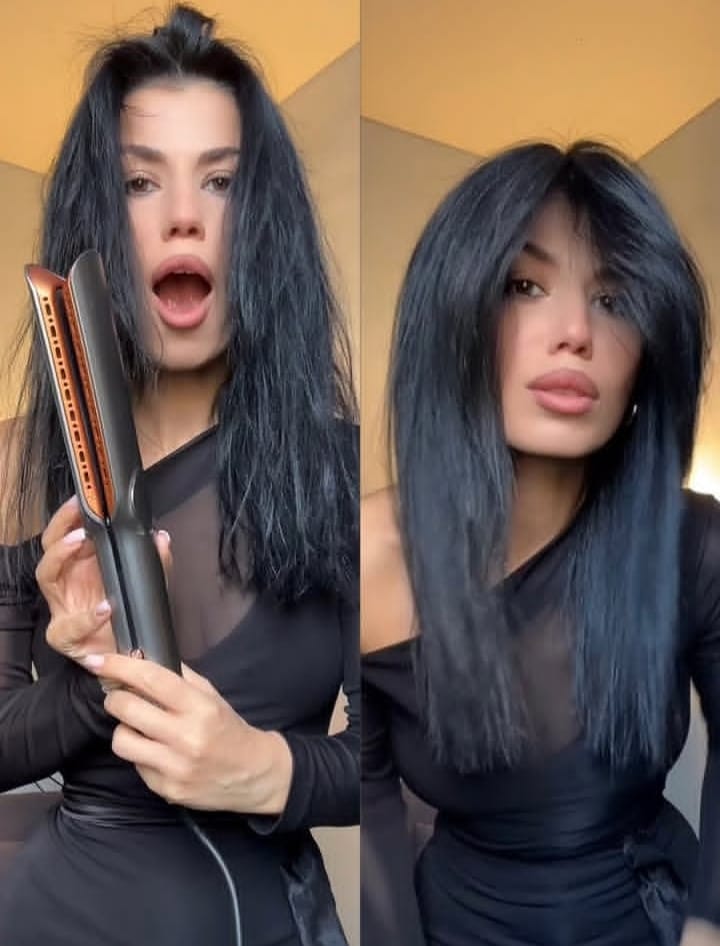 Customer photo review of Novaa® Airstraight - Lisseur Séchant à air sans plaques chauffantes - Nickel/Cuivré