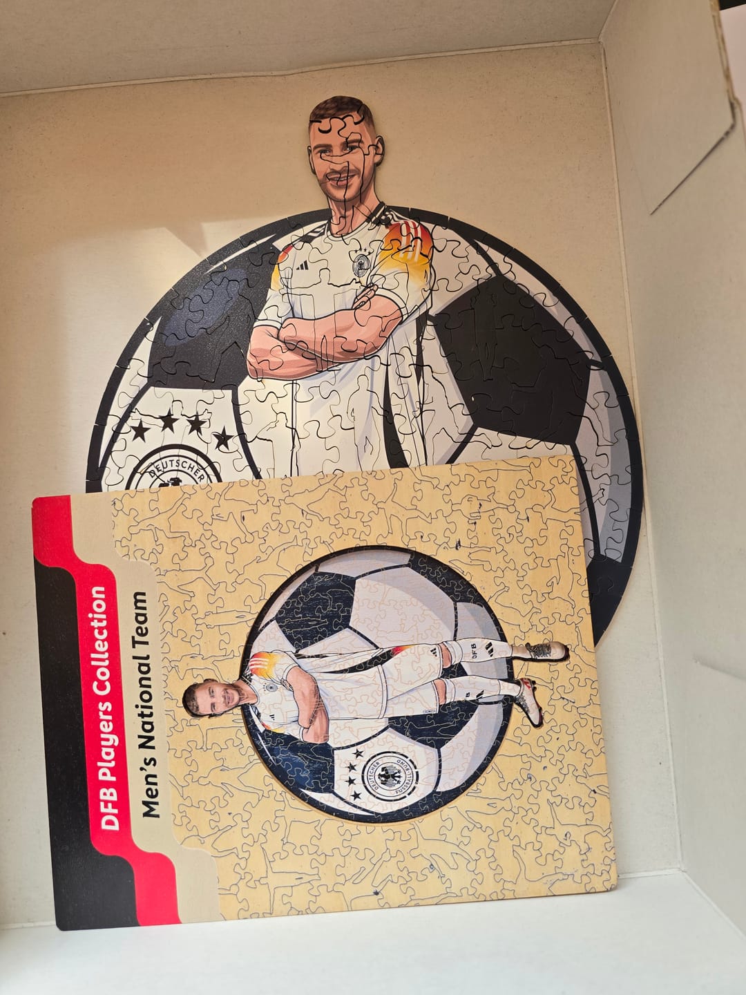 Customer photo review of Joshua Kimmich - Holzpuzzle