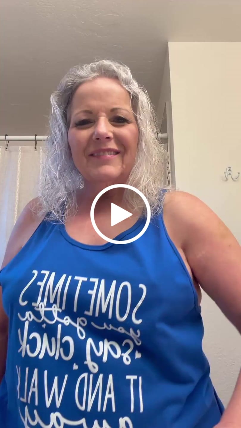 Customer video review of Gotta Say Cluck It Tank Top