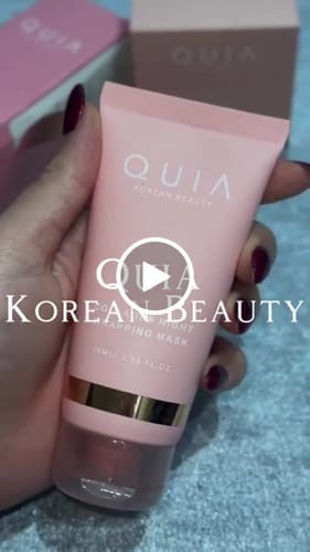 Customer photo review of Korean Collagen Night Wrapping Mask