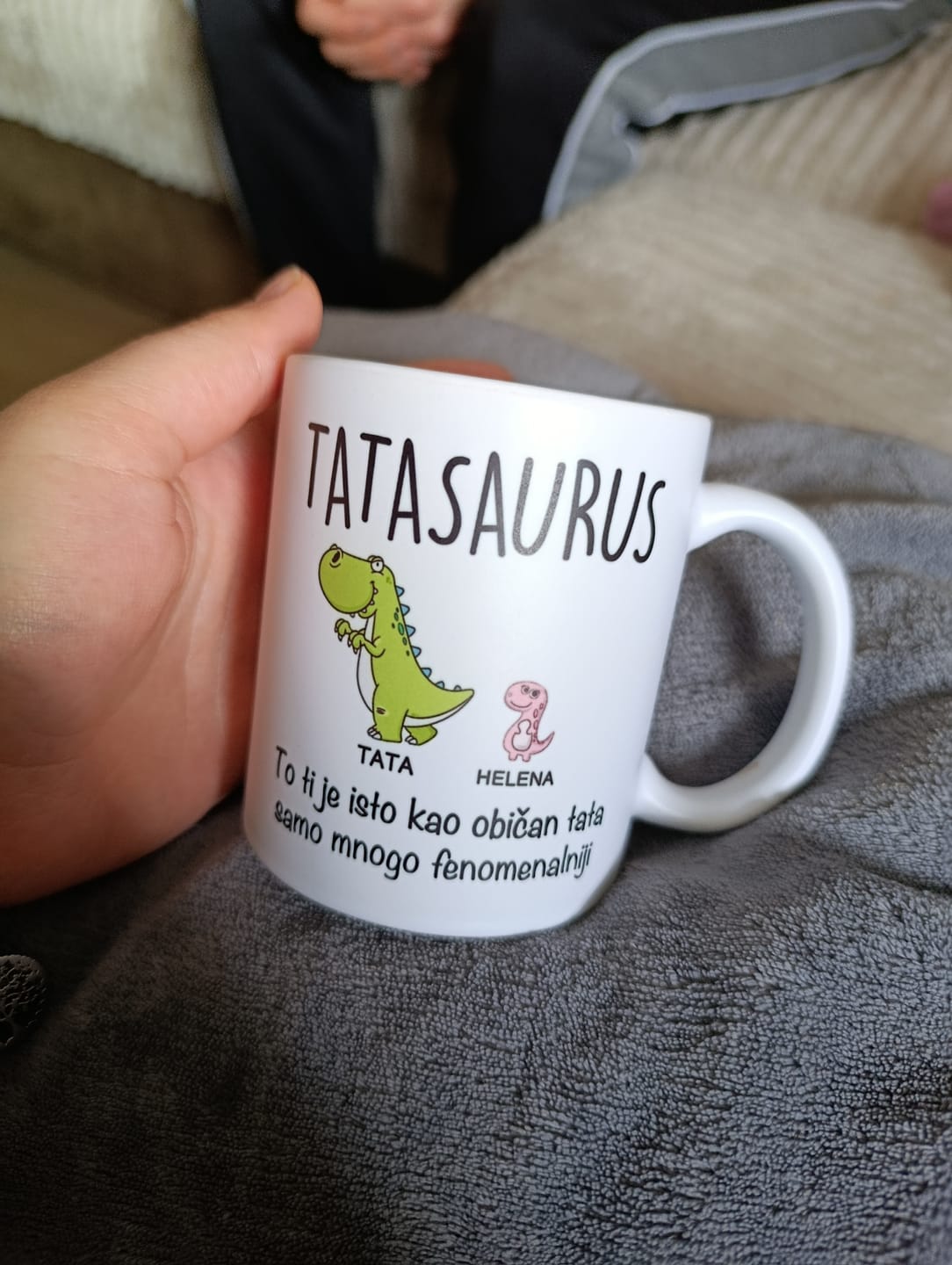 Customer photo review of Tatasaurus i deca šoljica