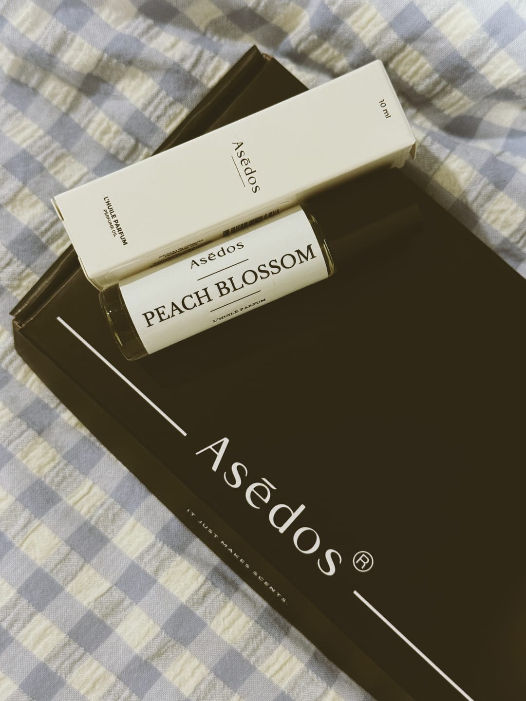 Customer photo review of PEACH BLOSSOM PERFUME OIL