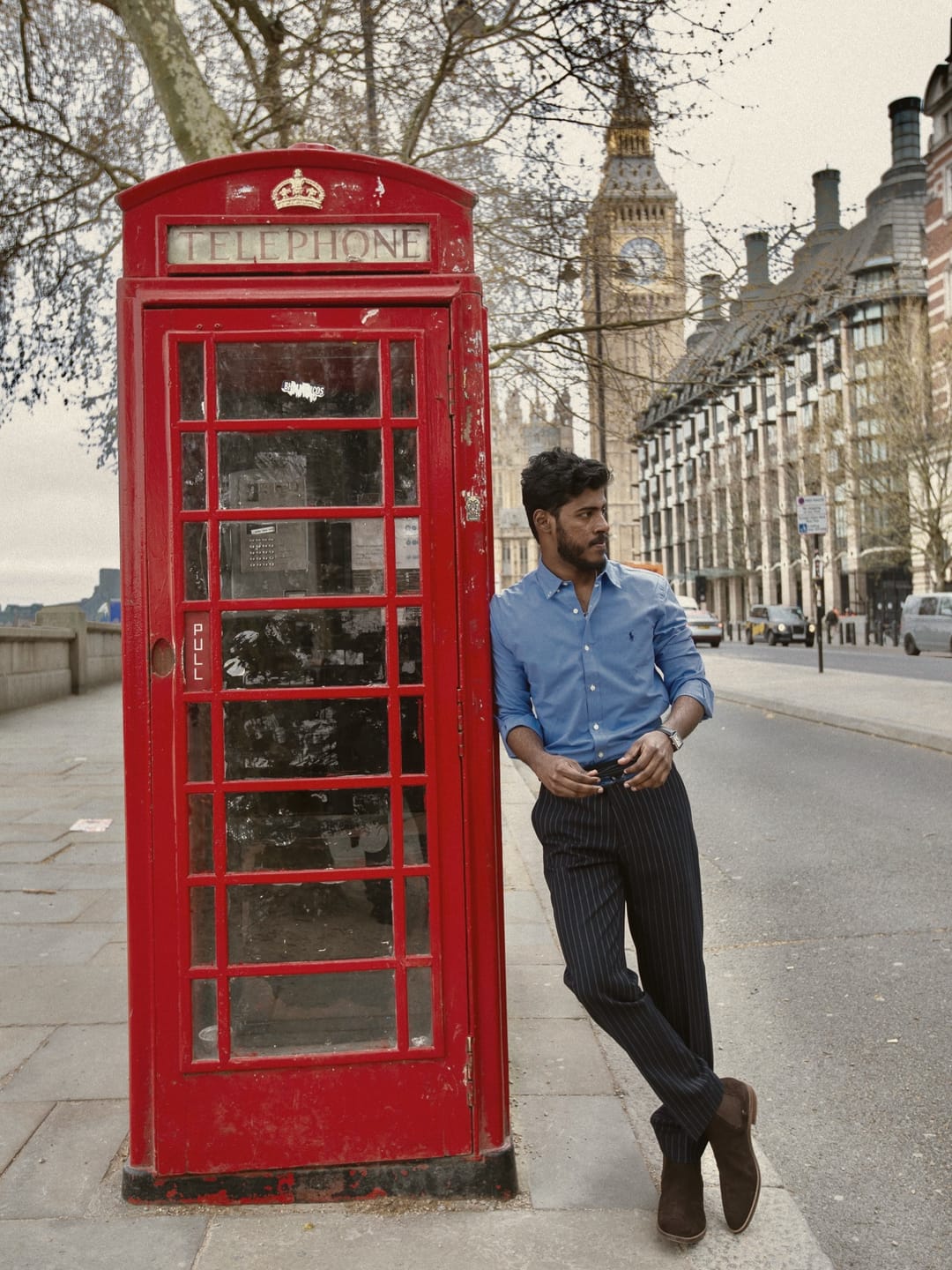Customer photo review of Virgil Suede Chelsea Boots Brown