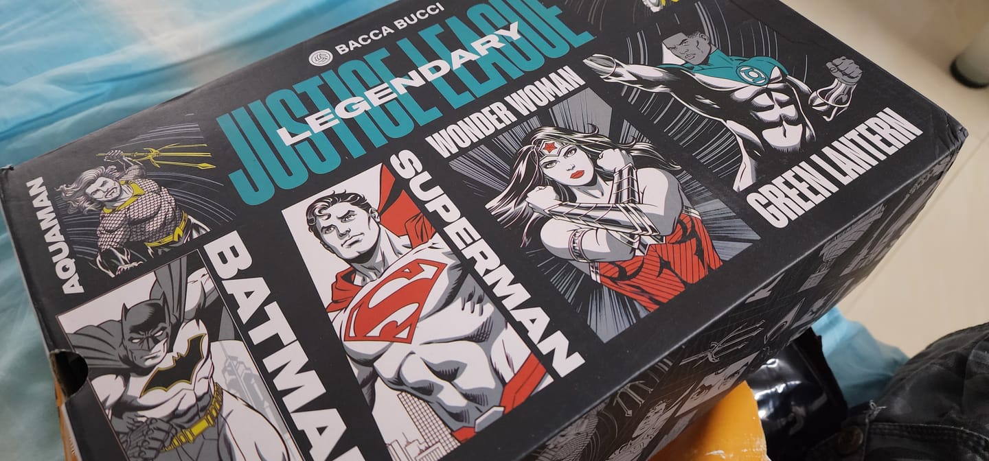 Customer photo review of Justice League PowerGrip Clogs