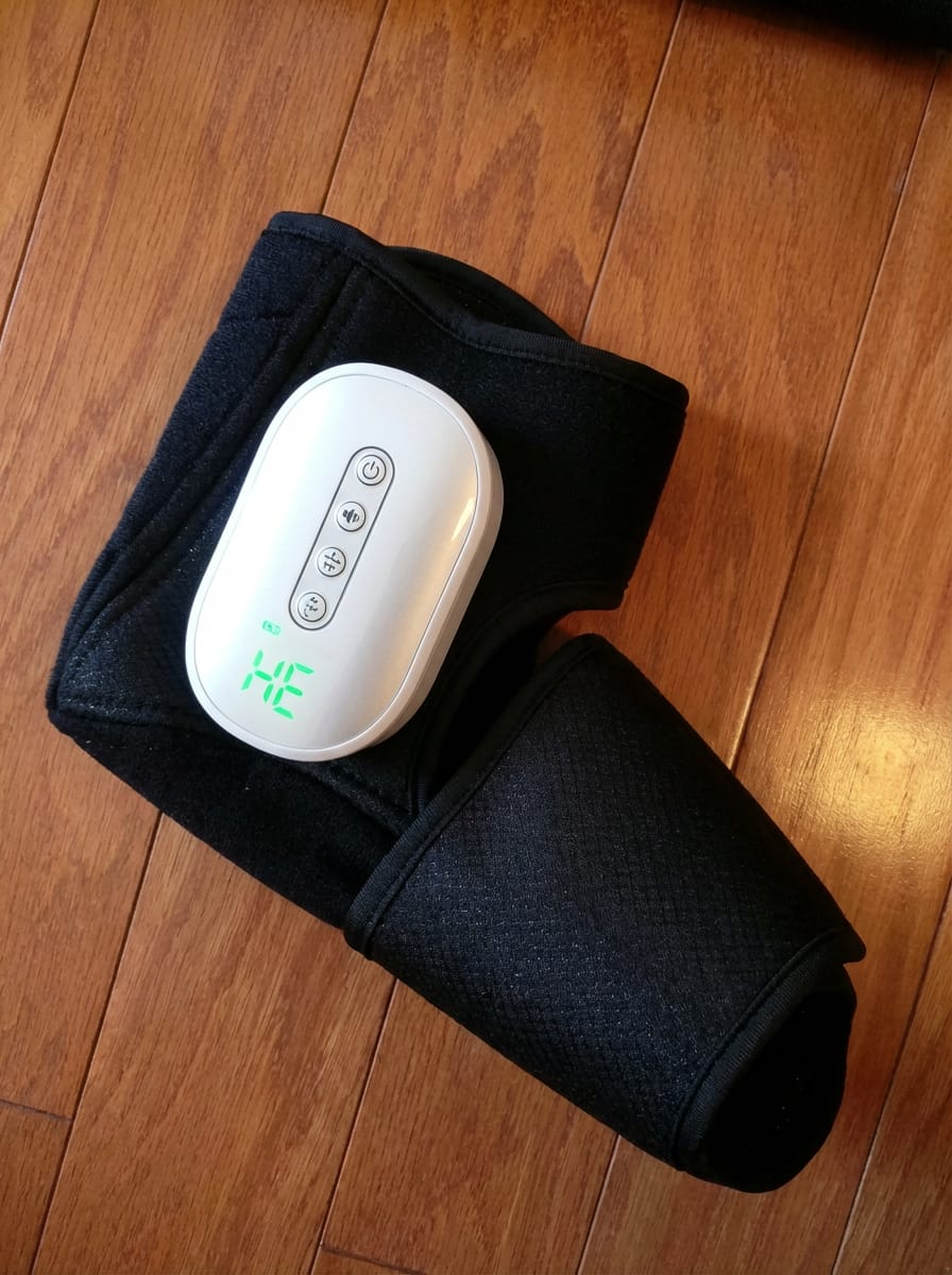 Customer photo review of Terapod - Foot & Ankle Heat Compression Massager