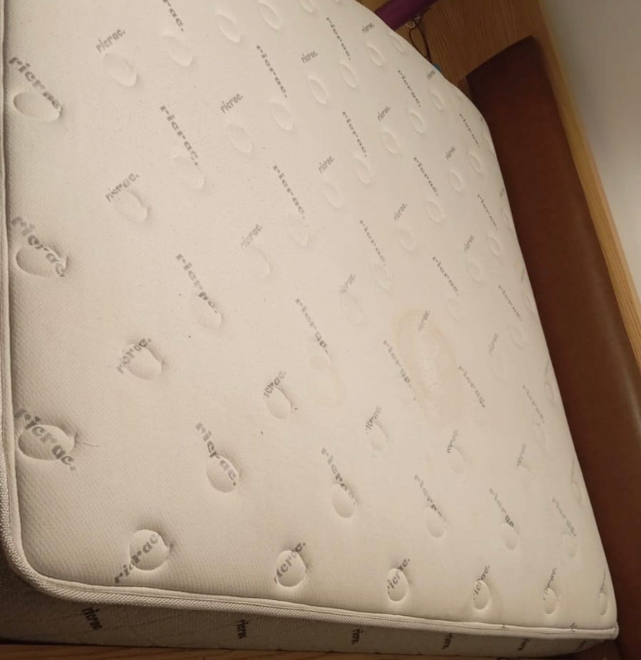 Customer photo review of Memory Foam Mattress with Double Pocket Spring System