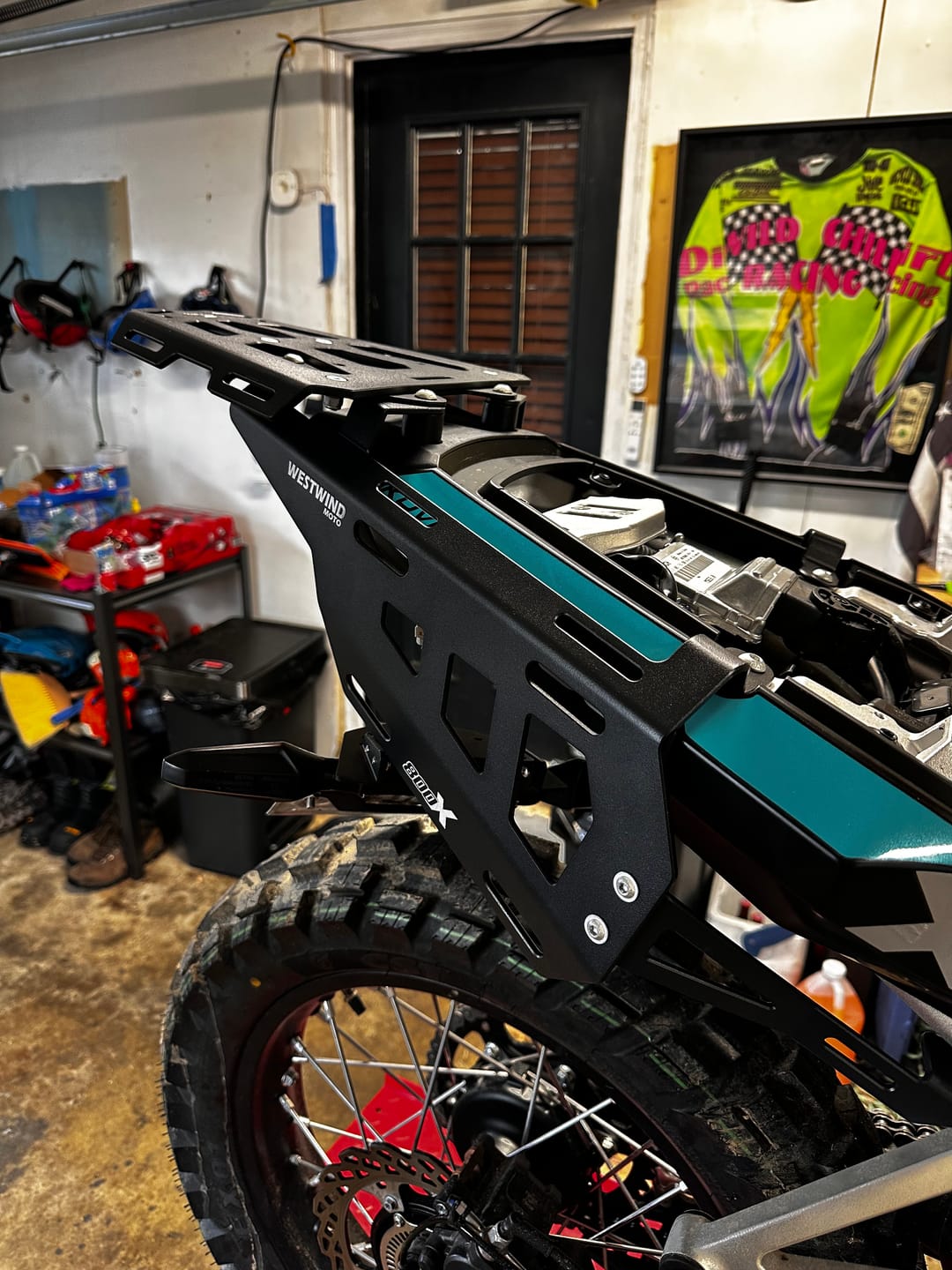 Customer photo review of Kove 800X/800X Rally Luggage Rack