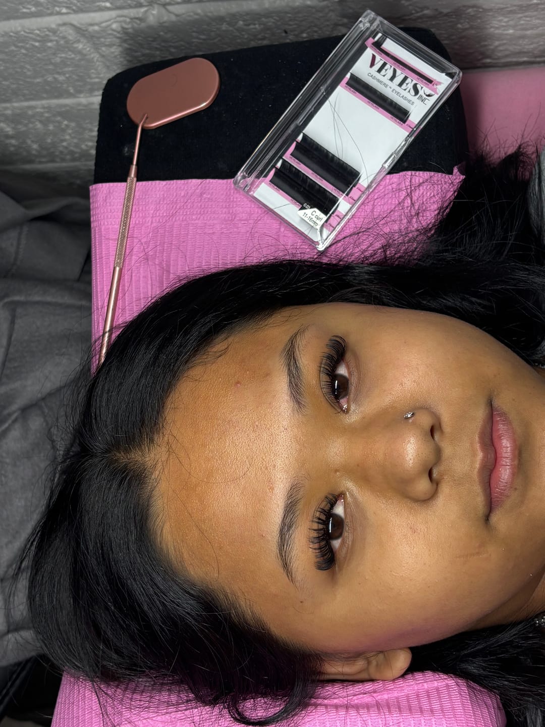 Customer photo review of Extra Strong - Lash Extension Glue