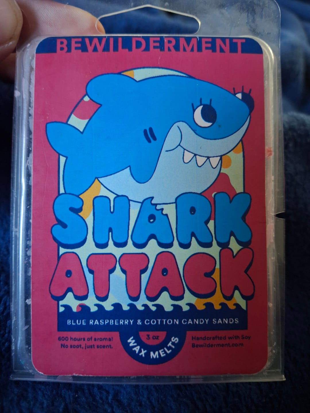 Customer photo review of Shark Attack Wax Melts