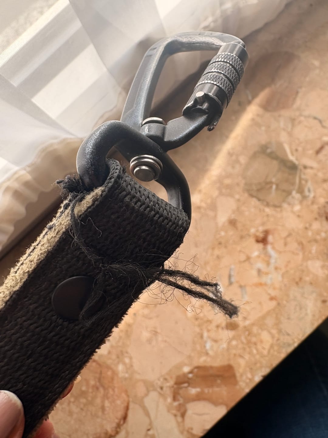 Customer photo review of Multi Guard Leash Black Edition Khaki  - Multi-väktarkoppel
