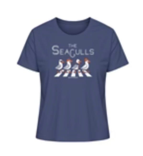 Customer photo review of The Seagulls  · Damen Premium Bio T-Shirt 2.0