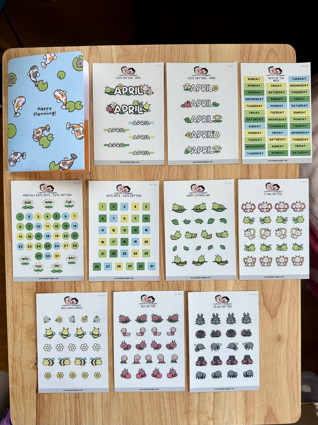 Customer photo review of Cute Critters Journal Pack