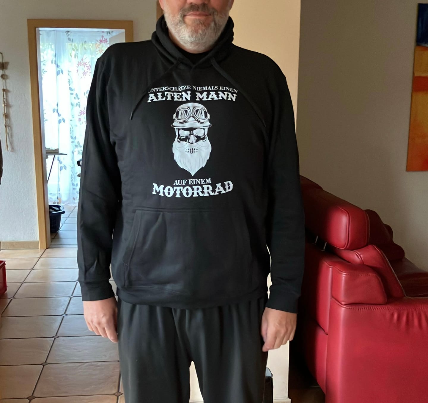 Customer photo review of Alter Mann - Unisex Hoodie