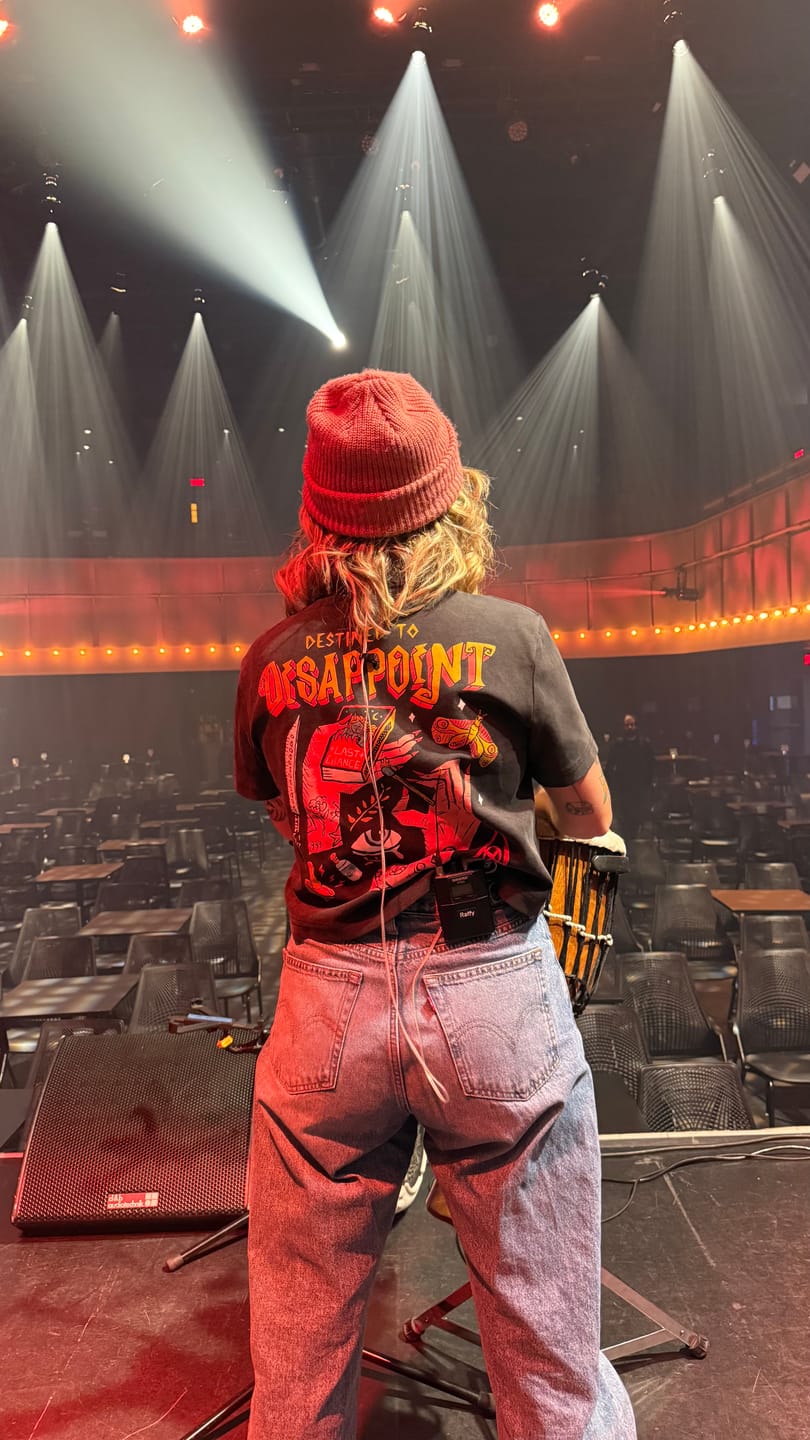 Customer photo review of Destined to Disappoint T-Shirt