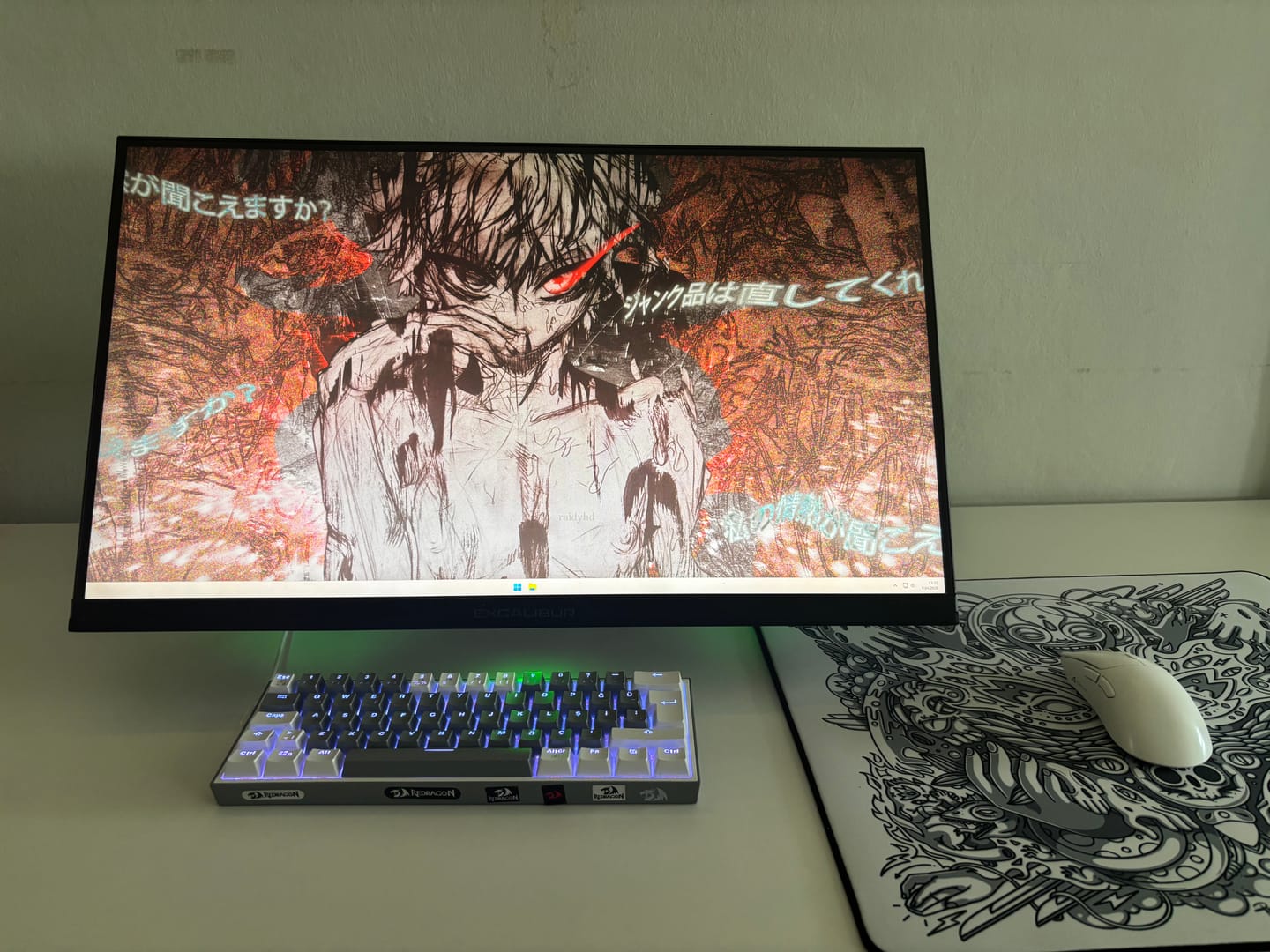 Customer photo review of Wraith Spirit of Aim Mousepad