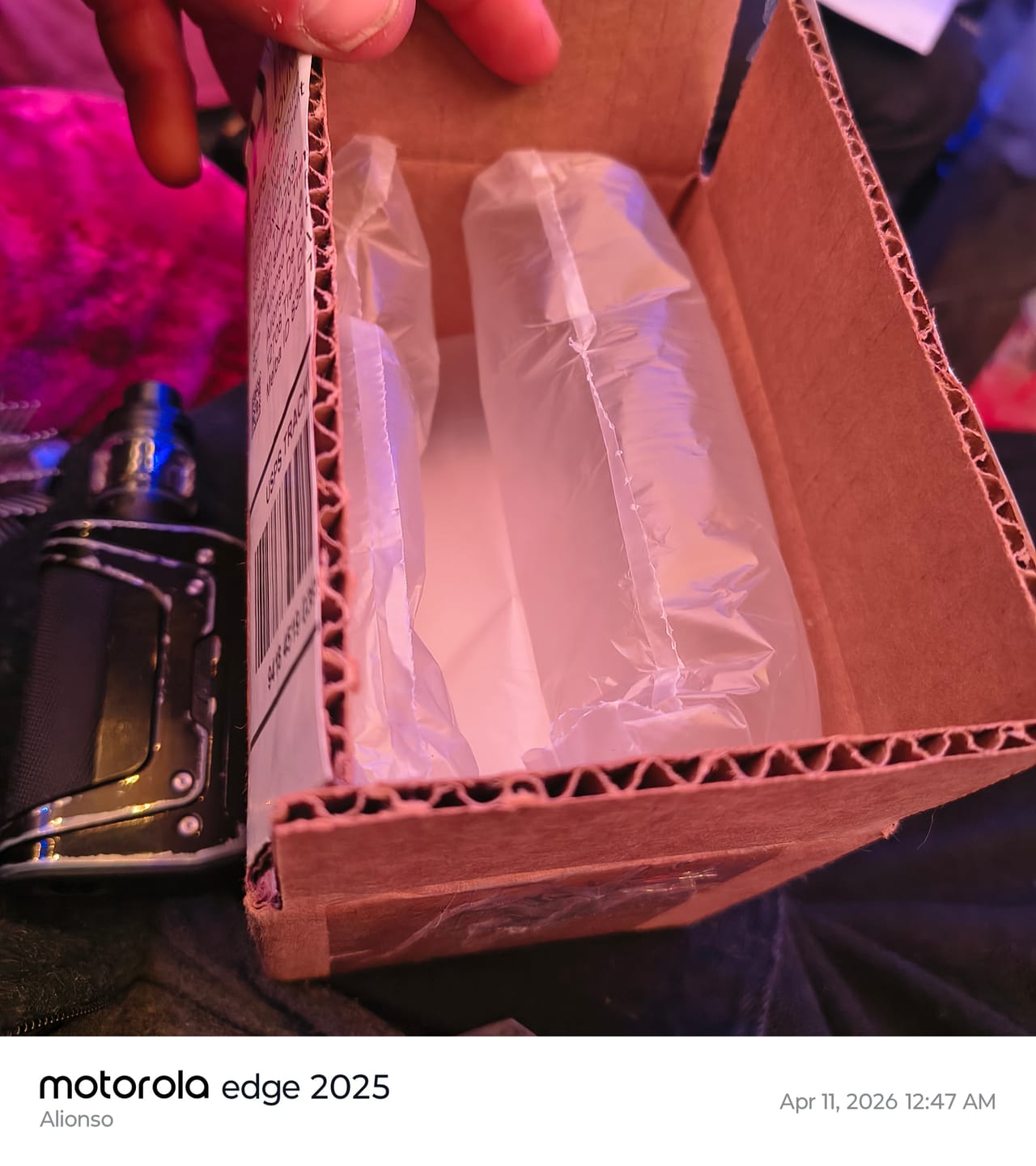 Customer photo review of Molicel P42A 21700 4200mAh 45A Battery