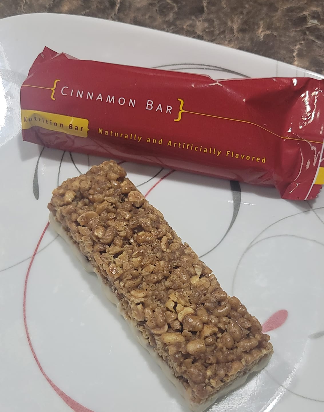 Customer photo review of Cinnamon Crisp Bars