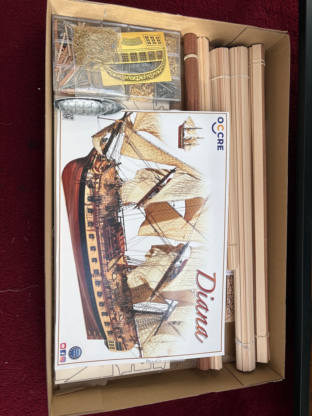 Customer photo review of Maqueta Barco Diana