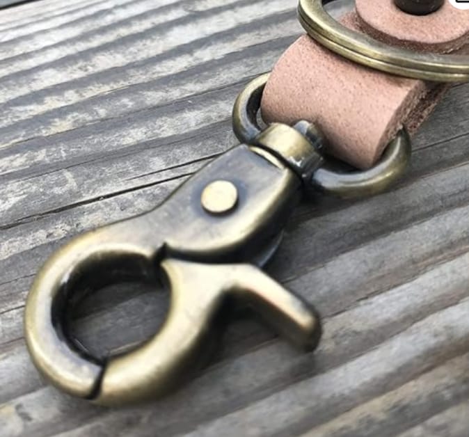 Customer photo review of classic key ring