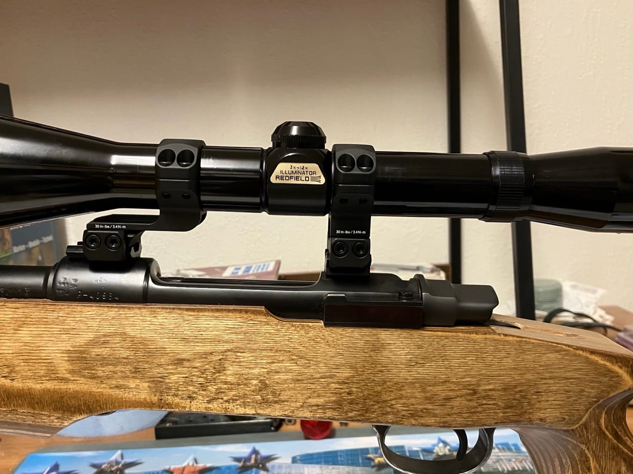 Customer photo review of Vector Optics Cantilever Montageringe 30mm (h=32mm)