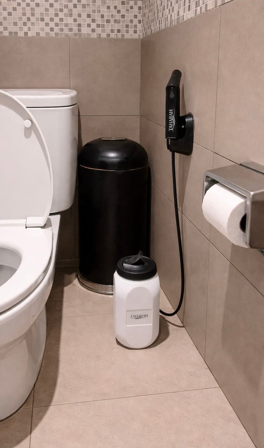 Customer photo review of Taharah Portable Electric Bidet