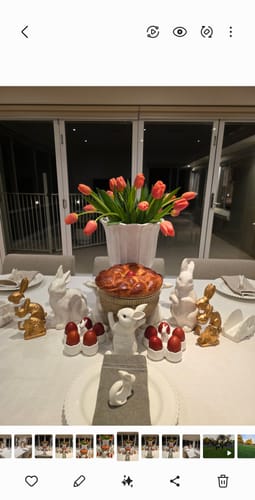 Customer photo review of Small Fiore Urn