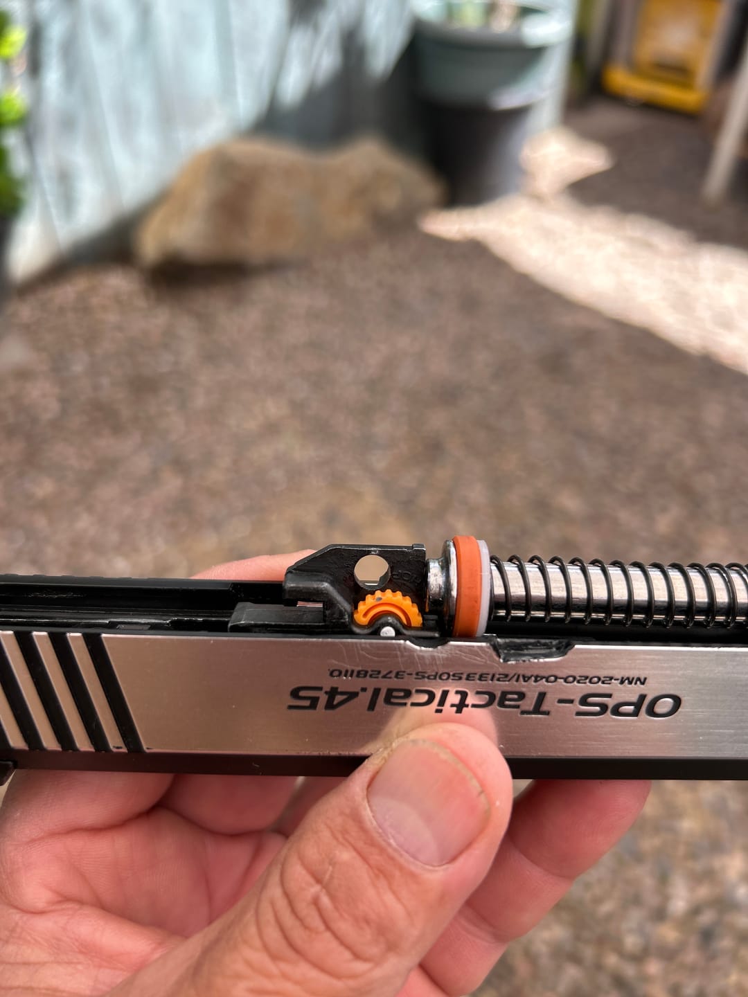 Customer photo review of Nine Ball Custom HopUp Adjustment Wheel for Hi Capa (540 Degrees)