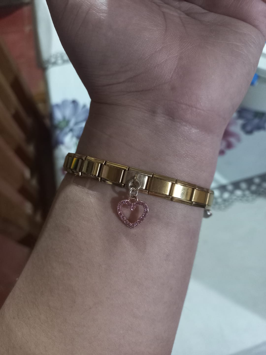 Customer photo review of Charm Colgante Corazón